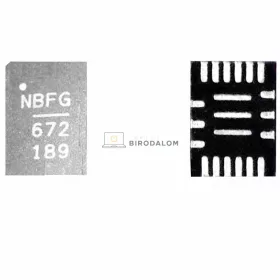   Nuvoton NB672GLZ / NB672GL / NB672G gyári tápvezérlő IC (BGA)