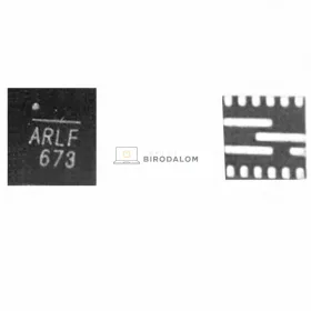 Nuvoton NB686GQZ gyári tápvezérlő IC (QFN)