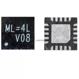   Richtek RT6543AGQW gyári MOSFET tápvezérlő IC (WQFN-20L-3x3)