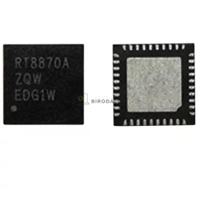 Richtek RT8870A gyári tápvezérlő IC (WQFN-40L 5×5)