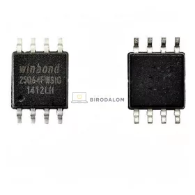 Winbond W25Q64FWSIG gyári BIOS IC (SOP-8)