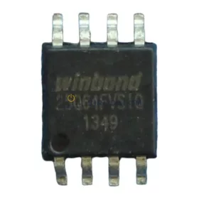 Winbond W25Q64FV gyári BIOS flash IC chip (SOP-8, 8MB)