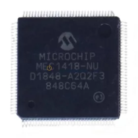 Microchip MEC1418-NU gyári EC/KBC vezérlő IC (QFP-128)