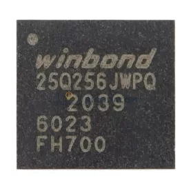 Winbond W25Q256JWPIQ gyári BIOS Flash memória IC (WSON-8)