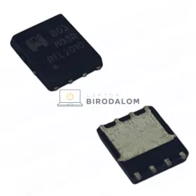   Excelliance MOS EMB03N03R gyári tápvezérlő MOSFET IC chip (DFN5x6 / QFN-8, N-csatornás, 75A, 30V)