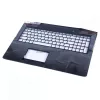 Lenovo IdeaPad Y700, Y700-15, Y700-15ISK, Y700-15ACZ felső burkolat, fekete