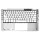 Dell Inspiron 13 5390, 5391, Latitude 3301 felső burkolat (palmrest), ezüst