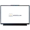 Lenovo ThinkPad P14s Gen 5 kijelző keret (LCD bezel), fekete