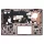 HP ProBook x360 440 G1 / Envy 15-bq200 felső burkolat (palmrest), fekete
