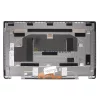 Dell XPS 13 9365 2-in-1 P71G kijelző hátlap, ezüst
