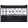 HP 15-DA, 15-DB, 15-DA0012DX, 15-DA1018NV, 15-DB1100NY felső burkolat (palmrest), fekete