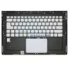 Lenovo Yoga 910-13IKB, Yoga 910-13ISK felső burkolat, fekete (AM122000320)