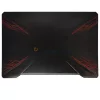 Asus TUF Gaming FX504G, FX504GE, FX504GM, FX504GD, FX80 kijelző hátlap, fekete