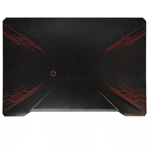 Asus TUF Gaming FX504G, FX504GE, FX504GM, FX504GD, FX80 kijelző hátlap, fekete