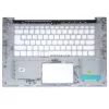 Lenovo IdeaPad 320S-15, 320S-15IKB, 320S-15ISK, 520S, Xiaoxin 7000-15 felső burkolat (palmrest), ezüst