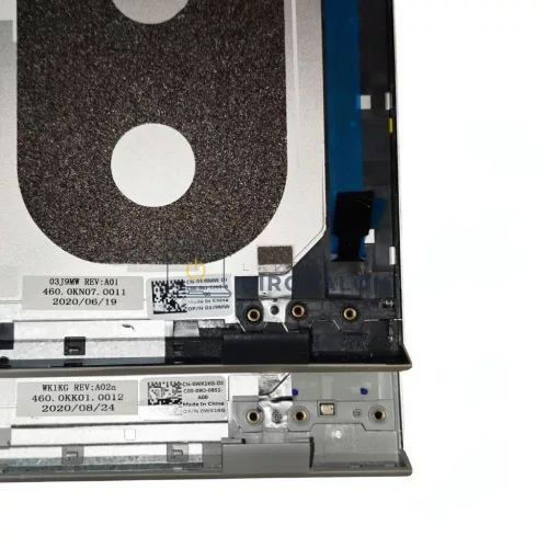 Dell Inspiron 5401, 5402, 5405 kijelző hátlap, ezüst