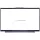 Lenovo IdeaPad 5-15IIL05, 5-15ARE05, 5-15ITL05, 5-15ALC05 kijelző keret, szürke