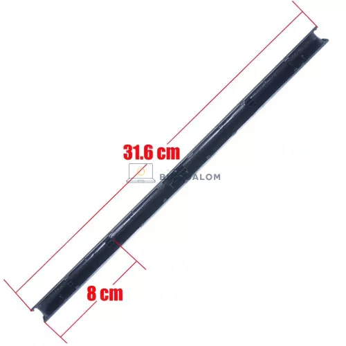 HP 250 G7, 255 G7 zsanérfedél, fekete