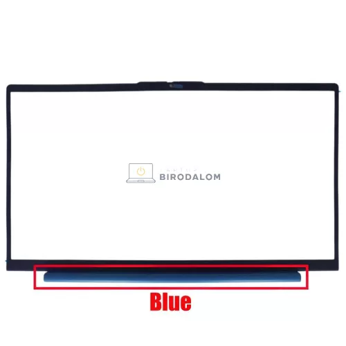 Lenovo IdeaPad 5-15IIL05, 5-15ARE05, 5-15ITL05, 5-15ALC05 kijelző keret, kék