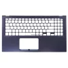 Asus VivoBook 15 X512, X512DA, X512F, A512, F512 felső burkolat, lila-szürke
