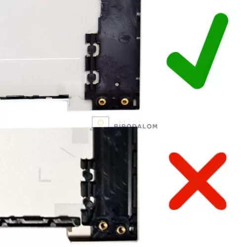 HP Envy x360 13-AY, 13Z-AY, 13-BD, 13M-BD, 13T-BD kijelző hátlap, ezüst