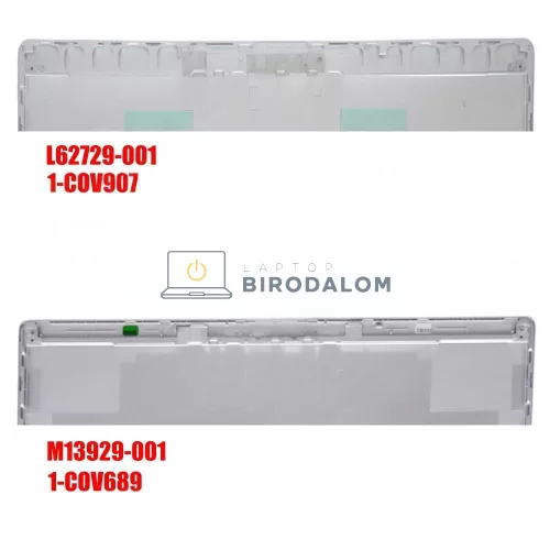 HP EliteBook 840 G6, 745 G6, EliteDesk 800 G5, 880 G5 kijelző hátlap, ezüst