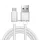 Sony DualSense Edge Controller USB-A – USB-C töltő- és adatkábel, 3m, fonott, ezüst (OEM)