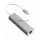 Ethernet adapter, 4 az 1-ben (RJ45 Ethernet, 3x USB 3.0) (OEM) (HW-TC15)