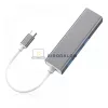 Ethernet adapter, 4 az 1-ben (RJ45 Ethernet, 3x USB 3.0) (OEM) (HW-TC15)