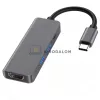 USB-C hub, 4 portos (4x USB) (OEM) (HW-TC16)