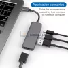 USB-C hub, 4 portos (4x USB) (OEM) (HW-TC16)