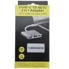 USB-C hub, 3 az 1-ben (HDMI, USB 3.0, Type-C (PD)) (OEM)