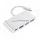 USB-C hub, 4 az 1-ben (USB 3.0 és USB 2.0 portok, összesen 4 port) (OEM)