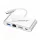 USB-C hub, 4 az 1-ben (HDMI, RJ45 Ethernet, USB 3.0, USB-C) (OEM)