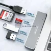 USB-C hub, multifunkciós hub (USB 3.0) (OEM)