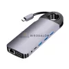 USB-C hub, 10 az 1-ben (OEM)