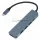 USB-C hub, 5 az 1-ben (HDMI 4K 30Hz, 1x USB 3.0, 2x USB 2.0, USB-C PD 100W) (OEM)