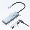 USB-C hub, 5 az 1-ben (HDMI 4K 30Hz, 1x USB 3.0, 2x USB 2.0, USB-C PD 100W) (OEM)
