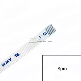   Acer Aspire, HP DV6 board interface gyári FFC szalagkábel, 8 pin, 15 cm