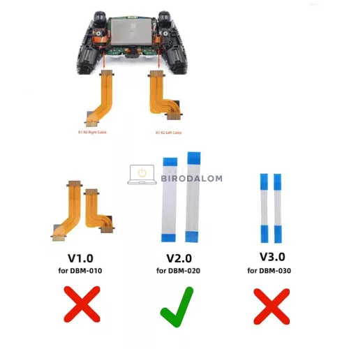 Sony DBM-020 V2.0, CFI-ZCT1a gombflex kábel szett (OEM)