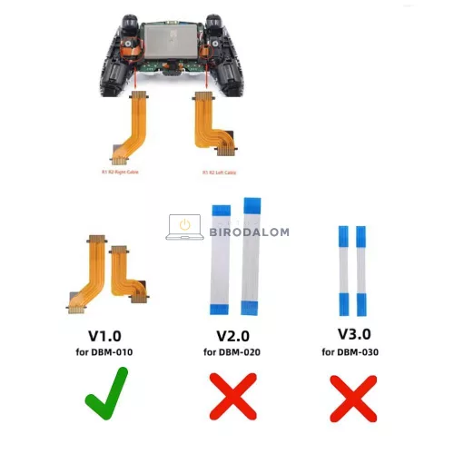Sony DBM-010, DualSense Edge Controller V1.0 gombpanel flex (OEM)