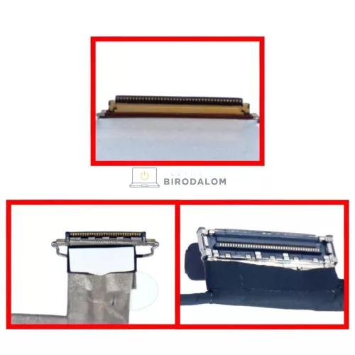 Dell Latitude 5430, E5430 LCD kábel, 40 pin, érintőkijelzős