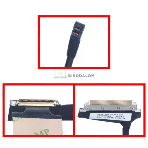 Acer Aspire 3 A315-24P, A315-24PT, Extensa 15 EX215-23 gyári LCD kábel, 30 pin