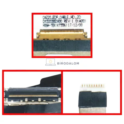 Dell Latitude 7480, 7490, E7480 LCD kábel, 30 pin