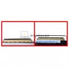 Dell Latitude 15 3510, 3520 USB / SD kártyaolvasó / Audio IO panel gyári flat kábel (P101F, KK8GJ, RJT5R)