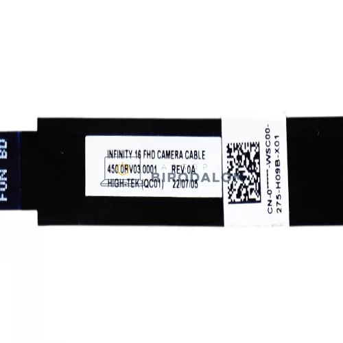 Dell Alienware M18 R1 / M16 R1 / M16 R2 gyári webkamera-kábel (450.0RV03.0001, 450.0RV03.0011)