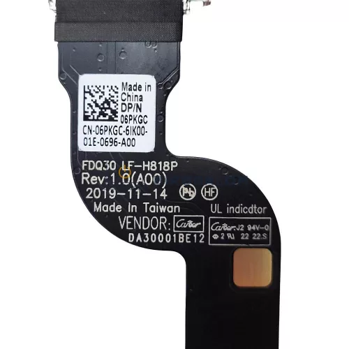 Dell XPS 13 9300, XPS 13 9310 LCD kábel, 40 pin (6PKGC, 06PKGC)