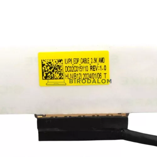 Lenovo ThinkBook 16 G6+ ASP, ThinkBook 16 G7+ ASP, ThinkBook 16 G6+ IMH LCD kábel, 40 pin (DC02C015Y10, DC02C015Y00)