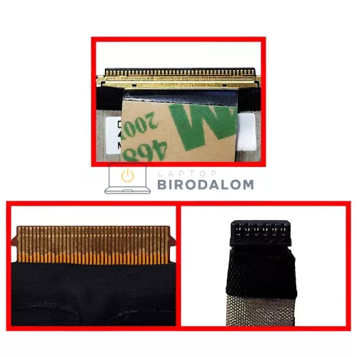 Dell Inspiron 11 3168, Inspiron 11 3169, Inspiron 11 3185 LCD kábel, 40 pin (V0Y1F, 0V0Y1F)