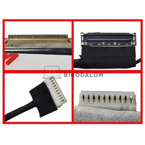 Dell Latitude 7490, Latitude E7490 LCD kábel, 40 pin (0K19P, 00K19P)